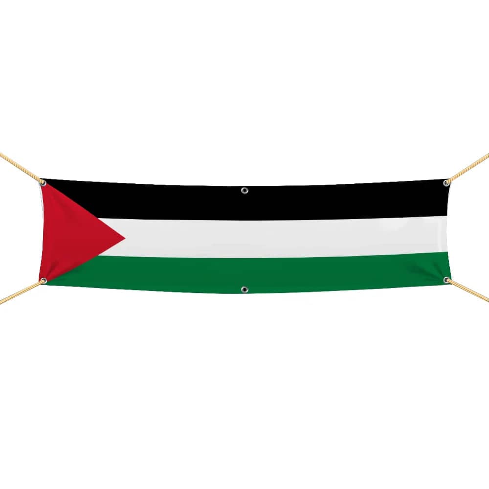 Bannière Palestine – 45 × 180 cm