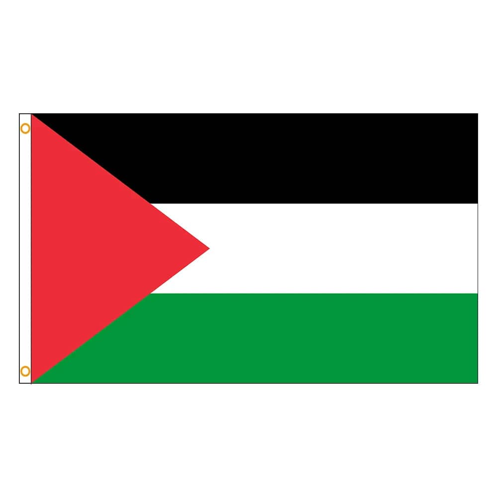 Grand drapeau Palestine 180 × 120 cm