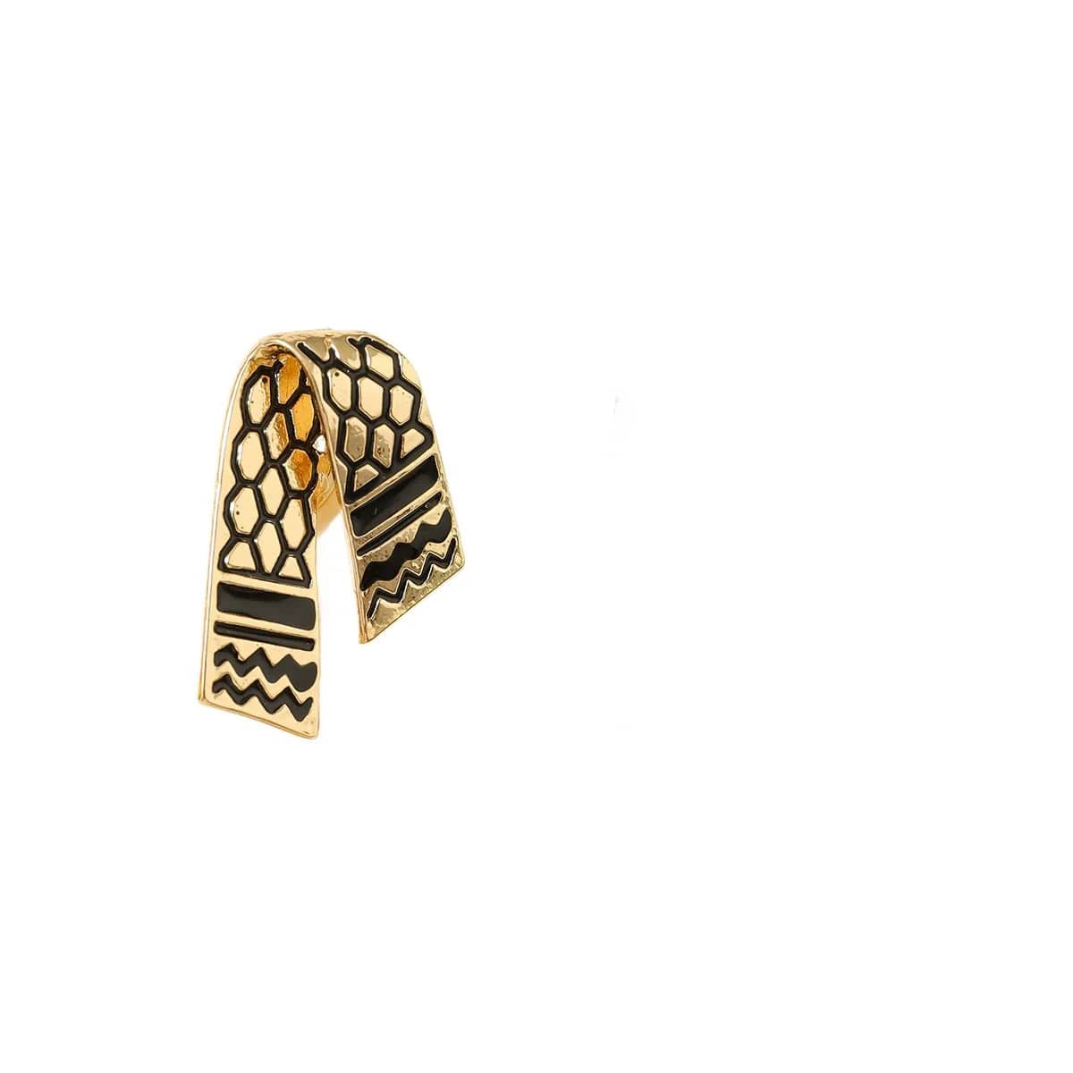 Broche keffieh Palestine – doré