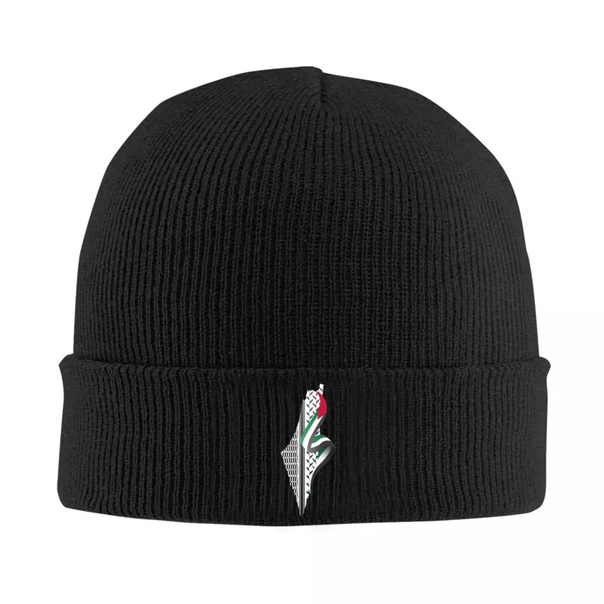 Bonnet Palestine carte – noir