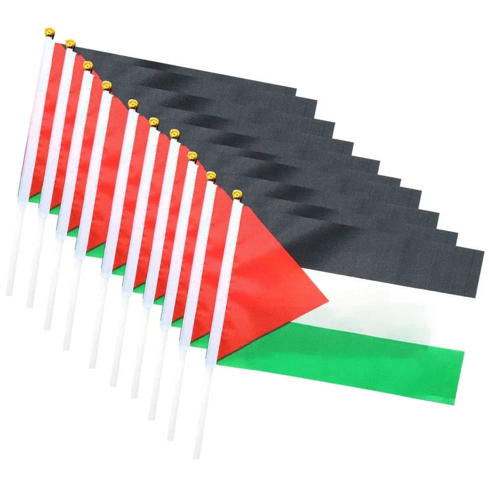 Petit drapeau Palestine – lot de 50
