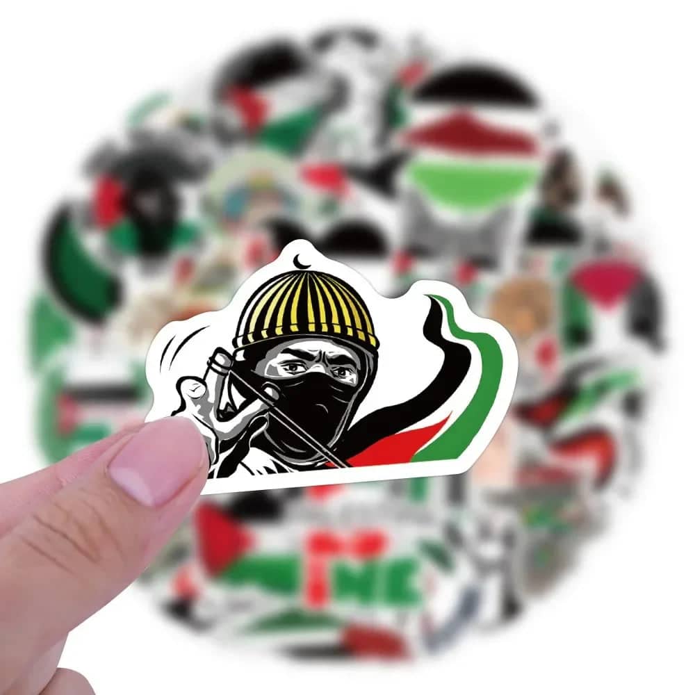 Stickers Palestine – lot de 50