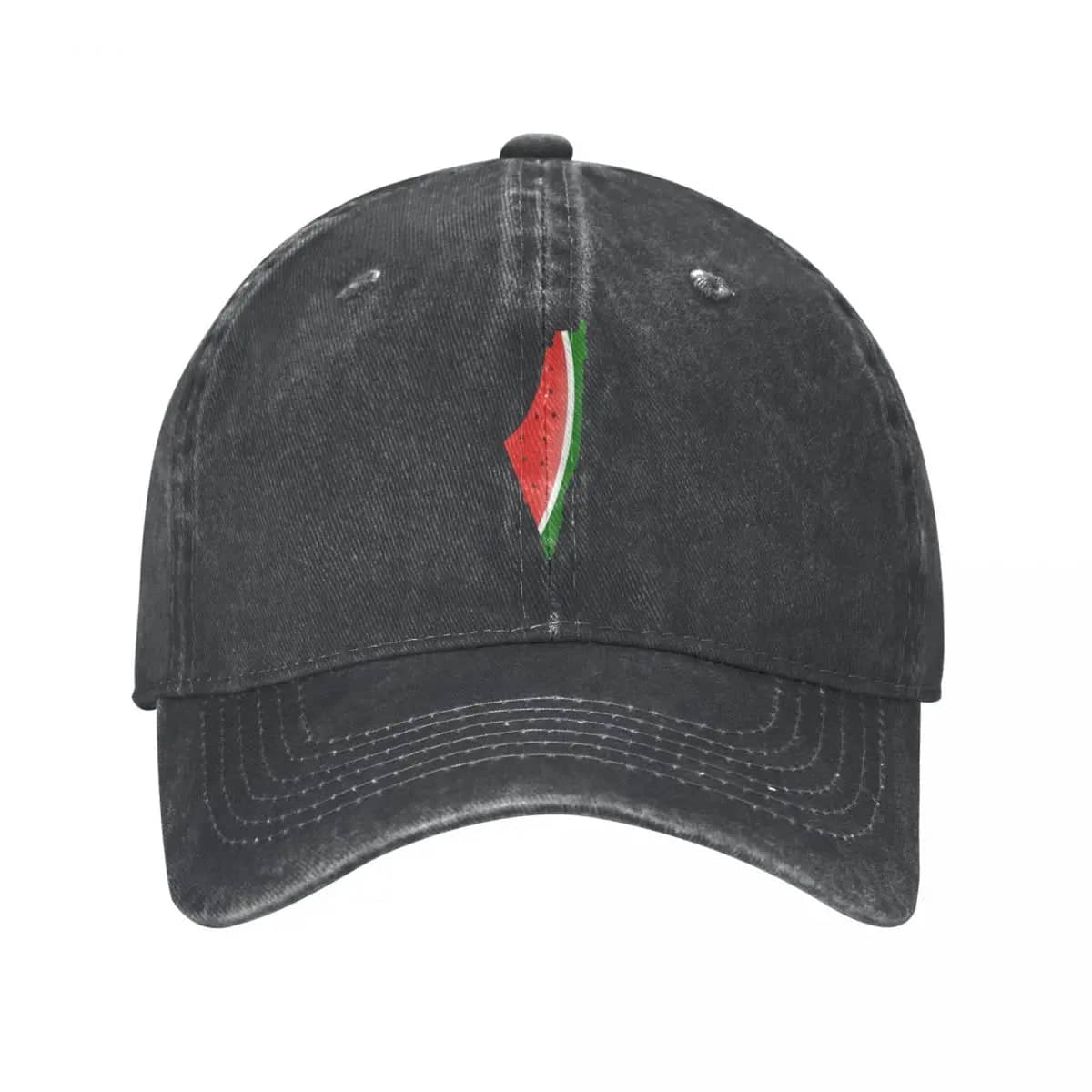 Casquette Palestine carte – noir