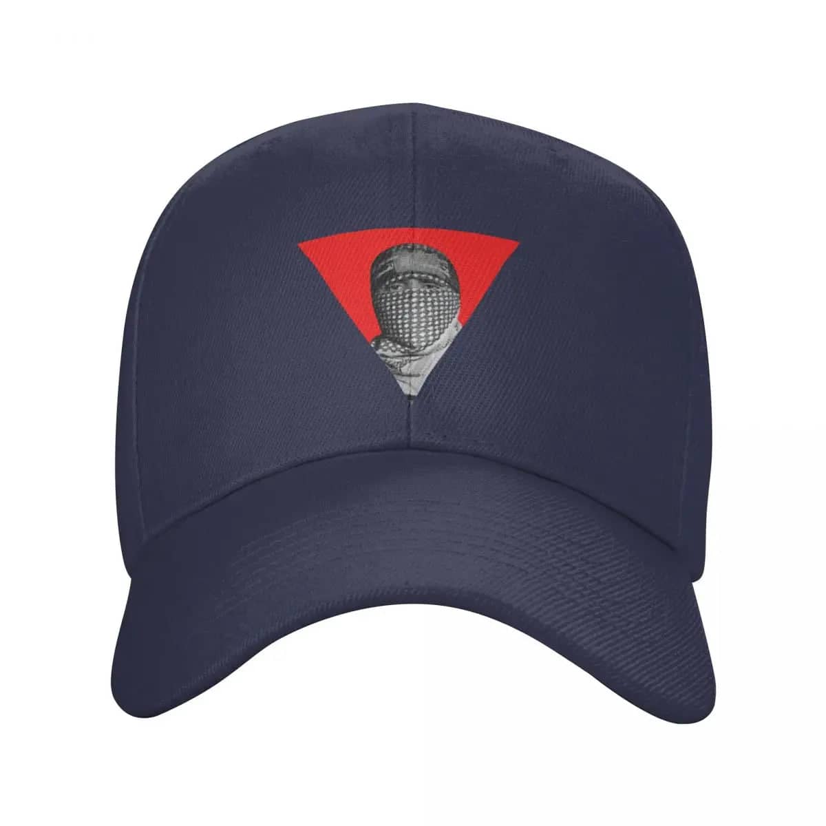 Casquette Free Palestine triangle rouge