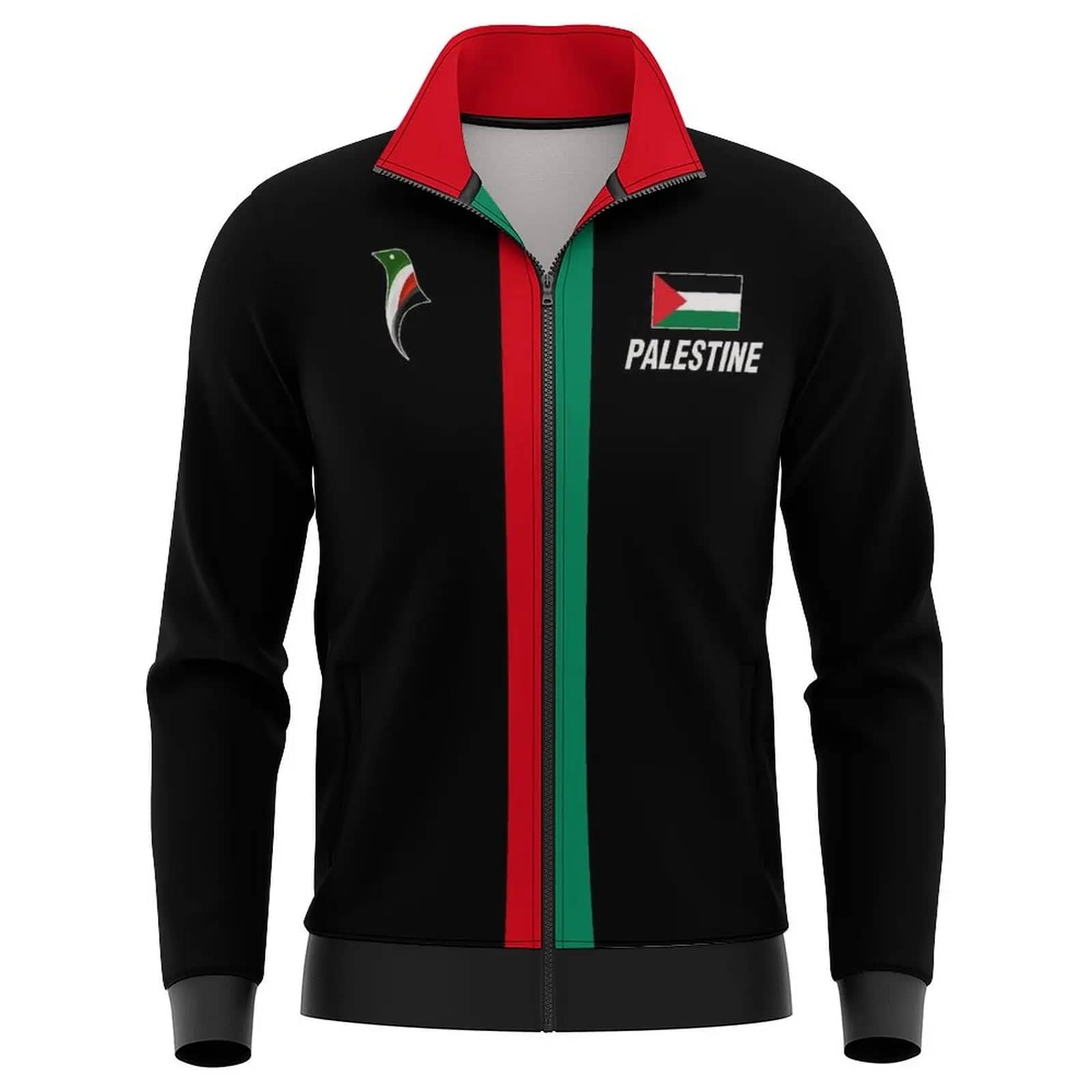 Veste Palestine foot – noir, s